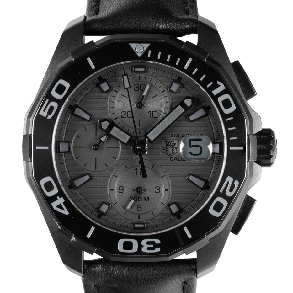 Tag Heuer Aquaracer Titanium Grey Dial Watch for Men - CAY218B.FC6370 Buy Now By Tag Heuer