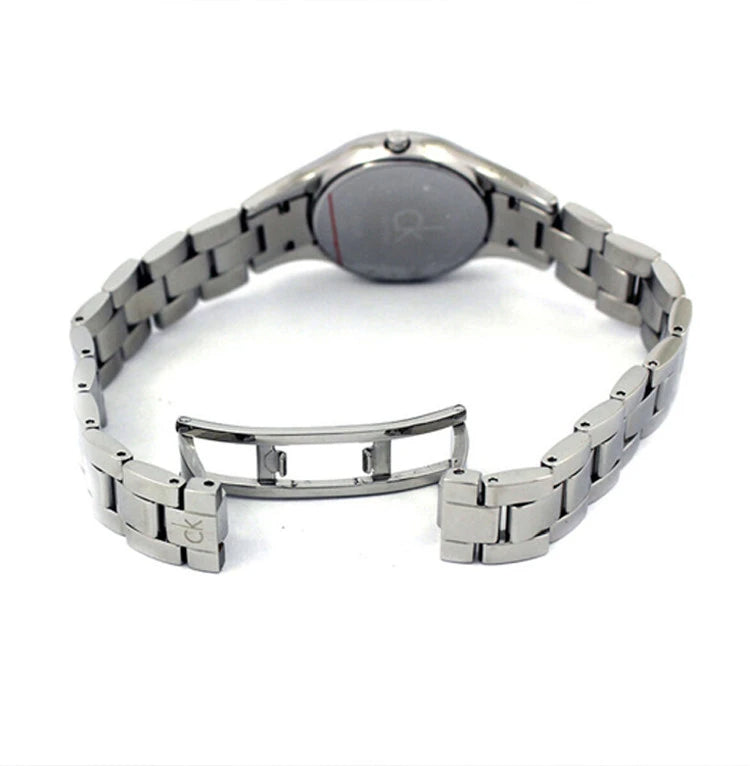 Calvin Klein Simplicity White Dial Silver Steel Strap Watch for Women - K4323101 Buy Now By Calvin Klein