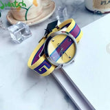 Gucci G Timeless Quartz Yellow & Purple Dial Yellow & Purple NATO Strap Watch For Men - YA1264069 Buy Now By Gucci