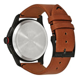 Gucci G-Timeless Chronograph Black Dial Brown Leather Strap Watch For Men - YA126271 Buy Now By Gucci