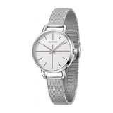 Calvin Klein Even White Dial Silver Mesh Bracelet Watch for Women - K7B23126 Buy Now By Calvin Klein