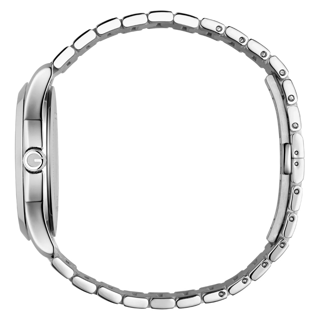 Gucci G Timeless Blue Dial Silver Steel Strap Watch For Men - YA126440 Buy Now By Gucci