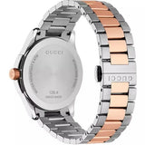 Gucci G Timeless Grey Dial Two Tone Steel Strap Watch For Men - YA126446 Buy Now By Gucci