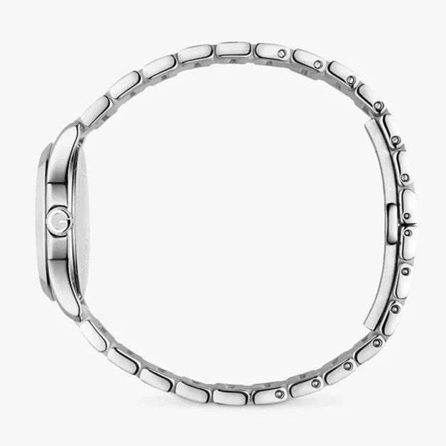 Gucci G Timeless Brown Dial Silver Steel Strap Watch For Women - YA126526 Buy Now By Gucci