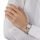 Gucci G Gucci Diamonds Mother of Pearl Dial Silver Steel Strap Watch For Women - YA125502 Buy Now By Gucci