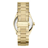 Michael Kors Channing Turquoise Dial Gold Steel Strap Watch For Women - MK5894 Buy Now By Michael Kors