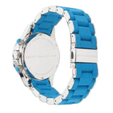 Marc Jacobs Rock Chronograph Blue Dial Blue Silicone Strap Watch for Women - MBM2575 Buy Now By Marc Jacobs