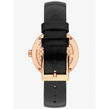 Gucci Diamantissima Quartz Black Dial Black Leather Strap Watch for Women - YA141401 Buy Now By Gucci