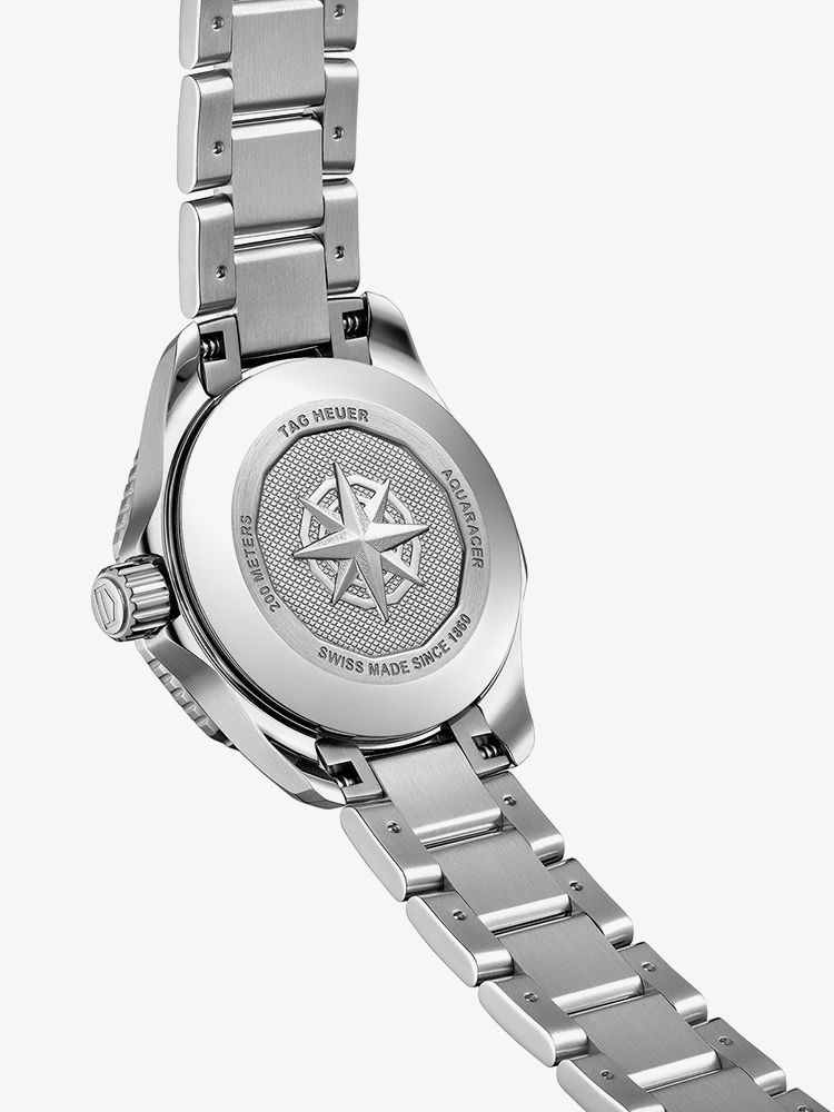 Tag Heuer Aquaracer Professional 200 Quartz White Dial Silver Steel Strap Watch for Women - WBP1411.BA0622 Buy Now By Tag Heuer