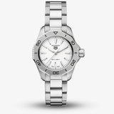 Tag Heuer Aquaracer Professional 200 Quartz White Dial Silver Steel Strap Watch for Women - WBP1411.BA0622 Buy Now By Tag Heuer