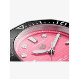 Tag Heuer Aquaracer Professional 300 Automatic Diamonds Pink Dial Silver Steel Strap Watch for Women - WBP231J.BA0618 Buy Now By Tag Heuer