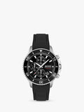 Hugo Boss Admiral Black Dial Black Silicone Strap Watch for Men - 1513912 Buy Now By Hugo Boss
