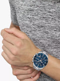 Hugo Boss Admiral Blue Dial Silver Steel Strap Watch for Men - 1513907 Buy Now By Hugo Boss