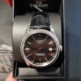 Tissot Ballade Powermatic 80 Cosc Black Dial Black Leather Strap Watch For Men - T108.408.16.057.00 Buy Now By Tissot