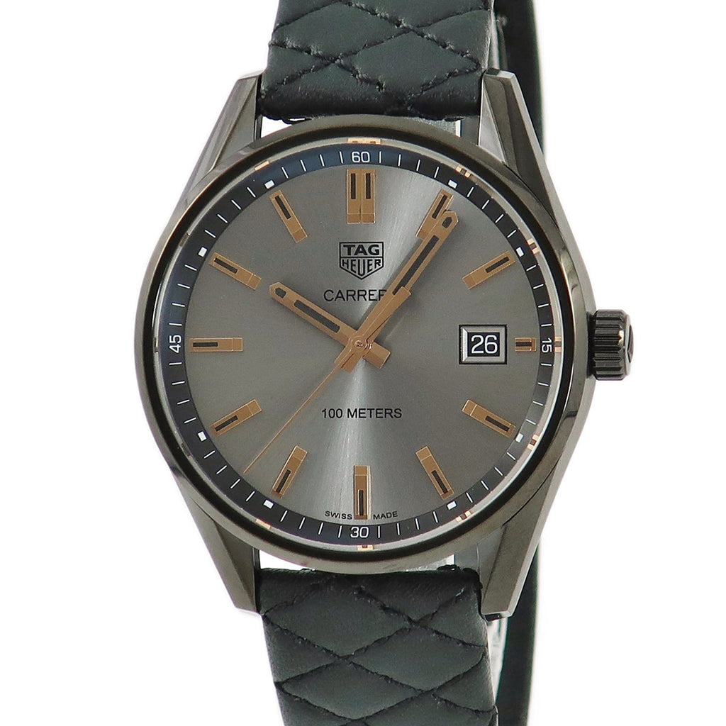 Tag Heuer Carrera Special Edition Black Dial Black Leather Strap Watch for Women - WAR1113.FC6392 Buy Now By Tag Heuer