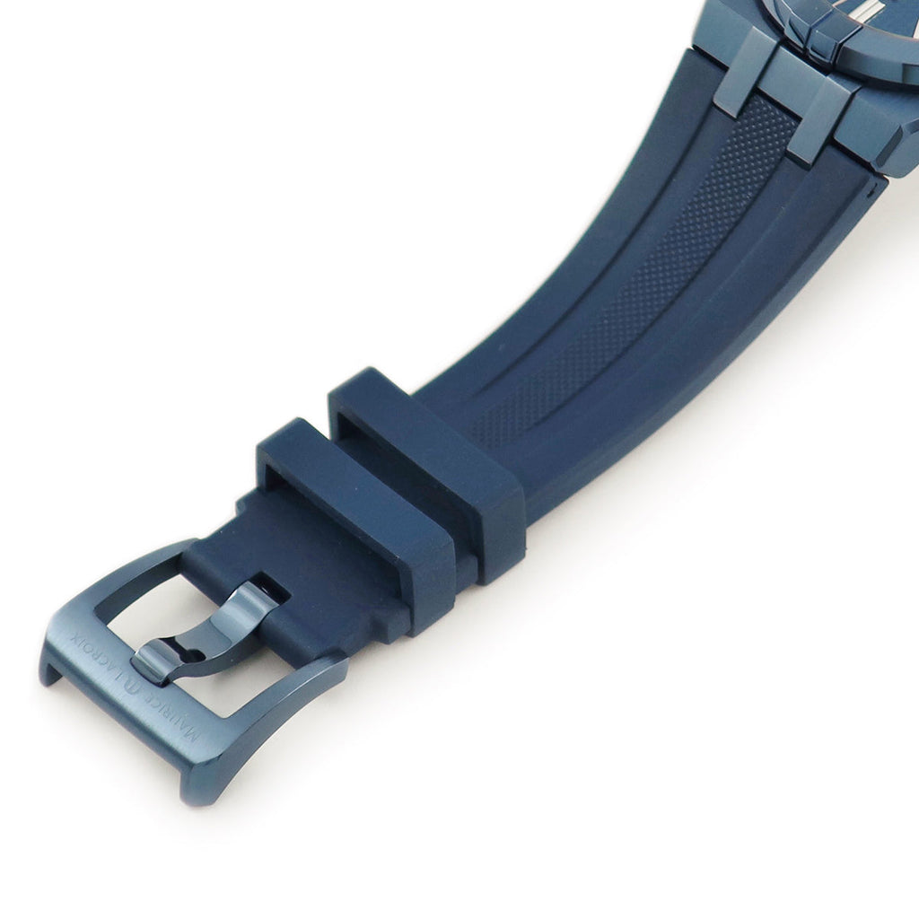 Maurice Lacroix Automatic PVD Limited Edition Blue Dial Blue Silicon Strap Watch For Men - AI6007-PVC00-430-4 Buy Now By Maurice Lacroix