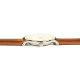 Daniel Wellington Dapper Durham Analog White Dial Brown Leather Strap Watch For Women - DW00100114 Buy Now By Daniel Wellington