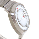 Gucci Grip Chronograph Mickey Mouse White Dial Silver Steel Strap Watch For Men - YA157306 Buy Now By Gucci