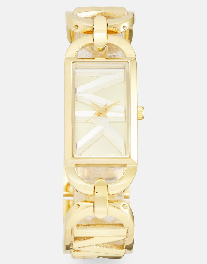 Michael Kors Empire Three Hand Gold Dial Gold Steel Strap Watch For Women - MK7406 Buy Now By Michael Kors