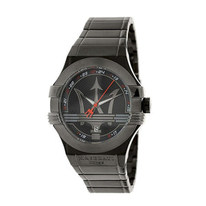 Maserati Potenza 42mm Black Analog Dial Black Strap Watch For Men - R8853108003 Buy Now By Maserati