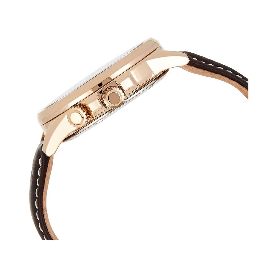 Citizen Eco Drive Calendrier Black Dial Brown Leather StrapWatch For Men - BU2023-12E Buy Now By Citizen