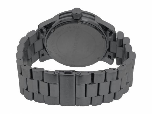 Michael Kors Runway Chronograph Purple Dial Black Steel Strap Watch For Women - MK5954 Buy Now By Michael Kors