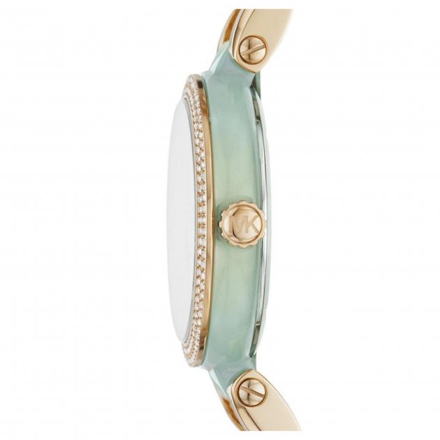 Michael Kors Delray Rose Gold Dial Two Tone Steel Strap Watch for Women - MK4317 Buy Now By Michael Kors