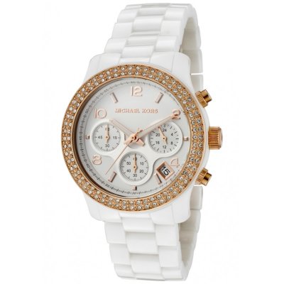 Michael Kors Ceramic White Dial White Steel Strap Watch for Women - MK5269 Buy Now By Michael Kors