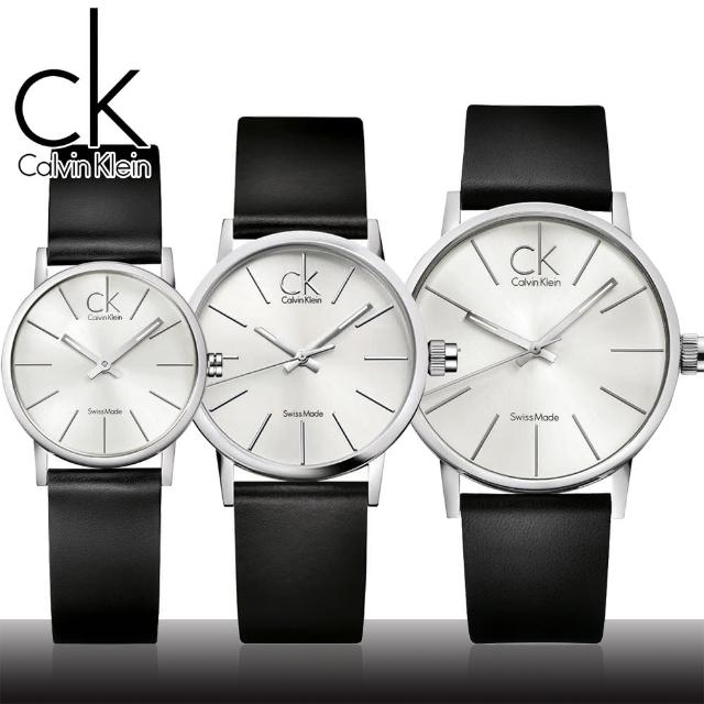 Calvin Klein Post Minimal Silver Dial Black Leather Strap Watch for Men - K7621192 Buy Now By Calvin Klein