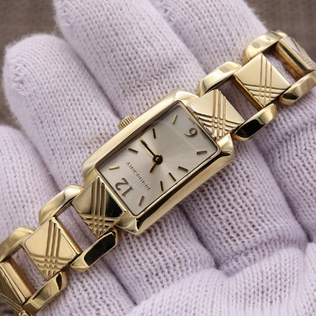 Burberry Heritage Silver Dial Brown Leather Strap Watch for Women - BU4213 Buy Now By Burberry