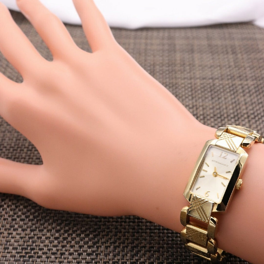 Burberry Heritage Silver Dial Brown Leather Strap Watch for Women - BU4213 Buy Now By Burberry