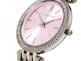 Michael Kors Darci Crystal Pink Dial Silver Stainless Steel Strap Watch for Women - MK3352 Buy Now By Michael Kors