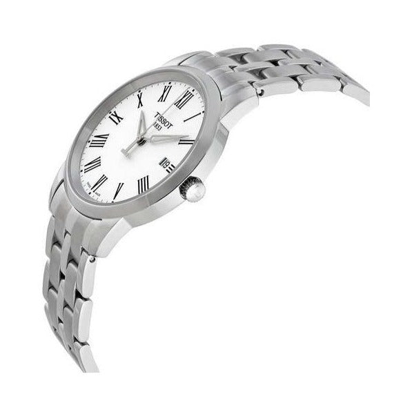 Tissot T Classic Dream White Dial Silver Steel Strap Watch for Men - T033.410.11.013.01 Buy Now By Tissot