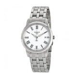 Tissot T Classic Dream White Dial Silver Steel Strap Watch for Men - T033.410.11.013.01 Buy Now By Tissot