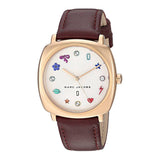 Marc Jacobs Mandy White Dial Brown Leather Strap Watch for Women - MJ1598 Buy Now By Marc Jacobs