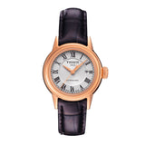 Tissot T Classic Carson White Dial Brown Leather Strap Watch For Women - T085.207.36.013.00 Buy Now By Tissot