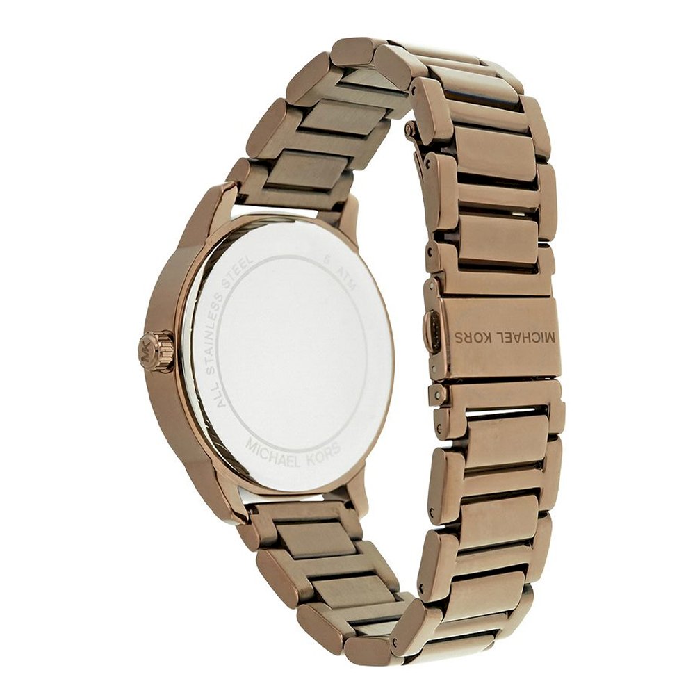Michael Kors Kinley Brown Dial Brown Steel Strap Watch for Women - MK6245 Buy Now By Michael Kors