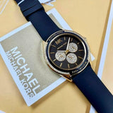 Michael Kors Quartz Black Dial Black Silicone Strap Watch For Women - MK6944 Buy Now By Michael Kors