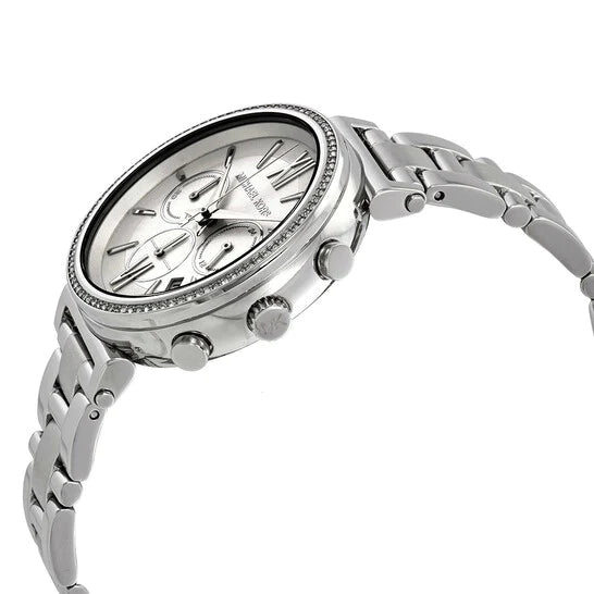 Michael Kors Sofie Quartz Silver Dial Silver Steel Strap Watch For Women - MK6575 Buy Now By Michael Kors