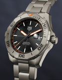 Tag Heuer Aquaracer Bamford Automatic Black Dial Grey Steel Strap Watch for Men - WAY208F.BF0638 Buy Now By Tag Heuer