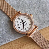 Coach Madison White Dial Rose Gold Mesh Bracelet Watch for Women - 14503398 Buy Now By Coach