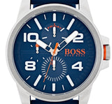 Hugo Boss Detroit Quartz Blue Dial Blue Silicone Strap Watch For Men - 1550008 Buy Now By Hugo Boss