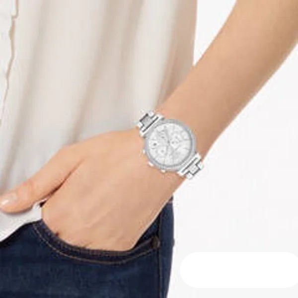 Michael Kors Sofie Quartz Silver Dial Silver Steel Strap Watch For Women - MK6575 Buy Now By Michael Kors
