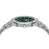 Salvatore Ferragamo F-80 Classic Green Dial Silver Steel Strap Watch for Men - SFDT02123 Buy Now By Salvatore Ferragamo