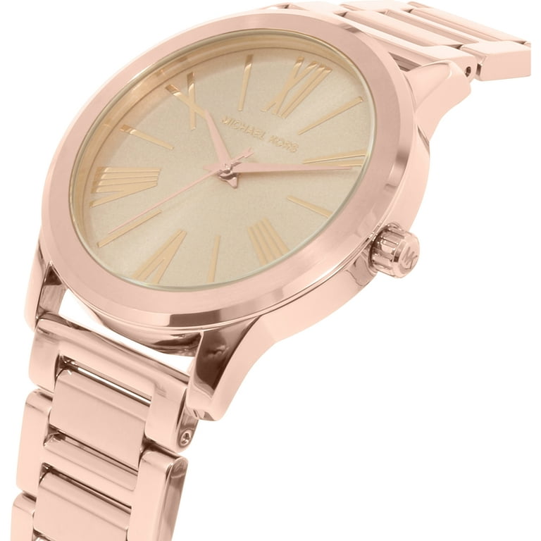 Michael Kors Hartman Rose Gold Dial Rose Gold Steel Strap Watch For Women - MK3491 Buy Now By Michael Kors