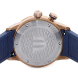 Maurice Lacroix Pontos Divers Limited Edition Blue Dial Blue Leather Strap Watch For Men - PT6248-BRZ0B-430-4 Buy Now By Maurice Lacroix