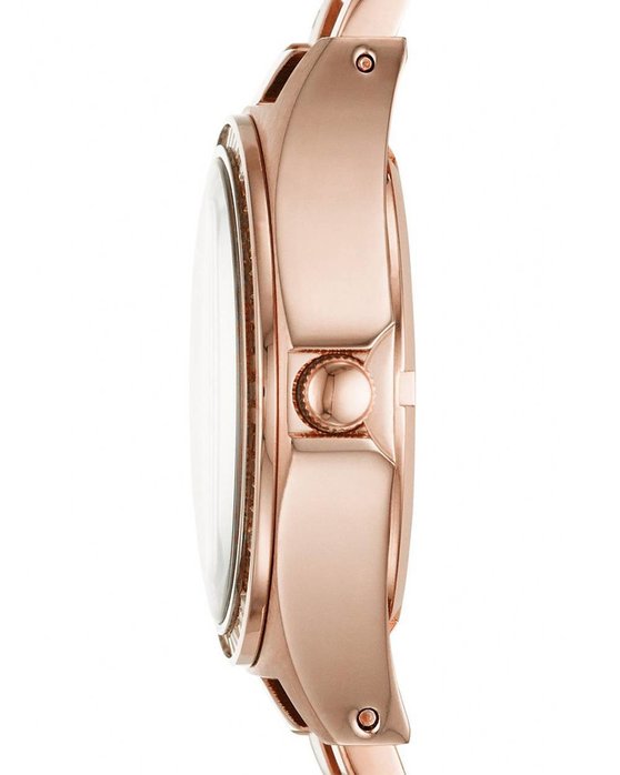Marc Jacobs Henry Transparent Rose Gold Dial Rose Gold Steel Strap Watch for Women - MBM3339 Buy Now By Marc Jacobs