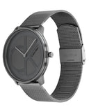 Calvin Klein Minimal Grey Dial Grey Mesh Bracelet Watch for Men - K3M517P4 Buy Now By Calvin Klein
