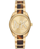 Michael Kors Janelle Quartz Gold Dial Two Tone Steel Strap Watch For Women - MK4730 Buy Now By Michael Kors