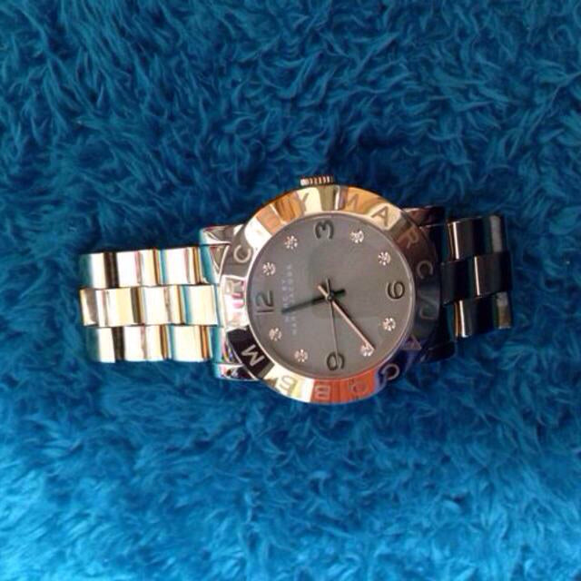 Marc Jacobs Amy Mother of Pearl Black Dial Rose Gold Steel Strap Watch for Women - MBM8610 Buy Now By Marc Jacobs